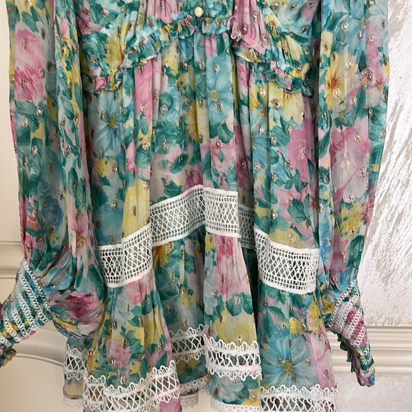 Hemant & nandita georgette dress - Picture 7 of 10